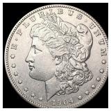 1904-S Morgan Silver Dollar CLOSELY UNCIRCULATED
