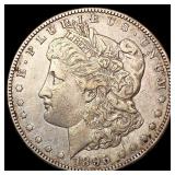 1896-S Morgan Silver Dollar NEARLY UNCIRCULATED