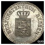 1847 Germany Silver Groschen - Wilhelm II NEARLY U