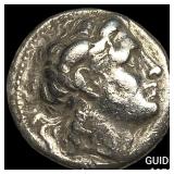 Daidochi Kingdoms Lysimachus I 306-281 BC Silver