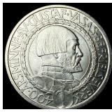 1921 Sweden Silver 2 Kroner UNCIRCULATED