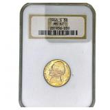 1946-S Jefferson Nickel NGC MS67
