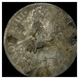 1797 Colonial Spain Silver 8 Reales Punchmarks NEA