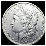 1891-O Silver Morgan Dollar NEARLY UNCIRCULATED