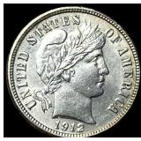1912-D Silver Barber Dime UNCIRCULATED