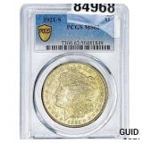 1921-S Morgan Silver Dollar PCGS MS62