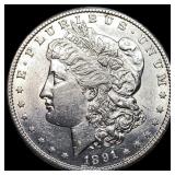 1891-S Silver Morgan Dollar UNCIRCULATED
