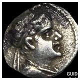 Greco-Bactria Eucratides I 171-145 BC Silver Obol