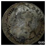 1800 Colonial Spain Silver 8 Reales Punchmarks NEA