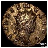 Roman Gallienus 253-268 AD Bronze Dbl Denarius CH