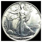 1943-S Silver Walking Liberty Half Dollar CHOICE B