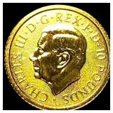 2023 Gold 10 Pounds 1 oz Britannia SUPERB GEM BU