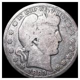 1893 Silver Half Dollar (Barber) NICELY CIRCULATED