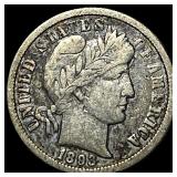 1893-O Silver Barber Dime LIGHTLY CIRCULATED
