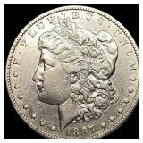 1897-S Silver Morgan Dollar NEARLY UNCIRCULATED