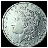 1879 Morgan Silver Dollar CLOSELY UNCIRCULATED