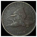 1858 Copper-Nickel Flying Eagle Cent HIGH GRADE