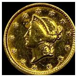 1851-C Gold $1 Liberty Head HIGH GRADE