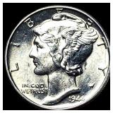 1944 Mercury Dime CHOICE BU