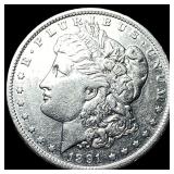 1891-O Silver Morgan Dollar NEARLY UNCIRCULATED