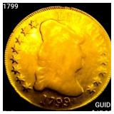 1799 $10 Gold Eagle NICELY CIRCULATED