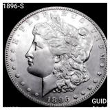 1896-S Morgan Silver Dollar CHOICE AU