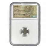 Judaea Alex Jannaeus 103-76 BC Bronze Prutah NGC