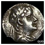 Greco-Bactria Eucratides I 171-145 BC Silver Obol