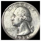 1932-D Silver Washington Quarter LIGHTLY CIRCULATE