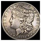 1890-CC Silver Morgan Dollar NEARLY UNCIRCULATED