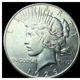 1926 Peace Silver Dollar CLOSELY UNCIRCULATED