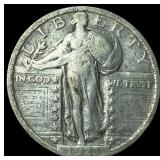 1933-S Silver Standing Liberty Quarter LIGHTLY CIR