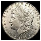 1887-S Silver Morgan Dollar UNCIRCULATED