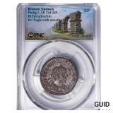 Roman Antioch Philip I 244-249 AD Bi-Tetradrachm