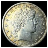 1894-S Silver Barber Half Dollar CLOSELY UNCIRCULA
