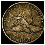 1857 Flying Eagle Cent LIGHTLY CIRCULATED