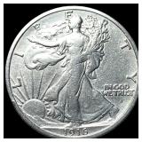 1916 Walking Liberty Half Dollar NEARLY UNCIRCULAT