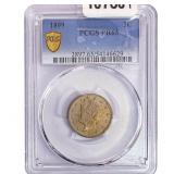 1899 Liberty Victory Nickel PCGS PR65