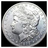 1892 Morgan Silver Dollar NEARLY UNCIRCULATED