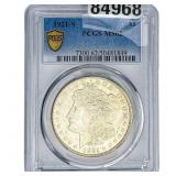 1921-S Morgan Silver Dollar PCGS MS62