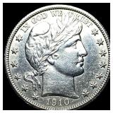 1910 Barber Half Dollar UNCIRCULATED