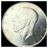 1938 Sweden Silver 2 Kroner UNCIRCULATED