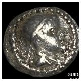 Greco-Bactria Eucratides I 171-145 BC Silver Obol