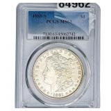 1881-S Morgan Silver Dollar PCGS MS63