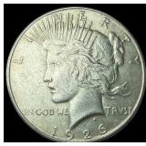 1926-S Silver Peace Dollar CLOSELY UNCIRCULATED