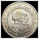 1921 Sweden Silver 2 Kroner UNCIRCULATED