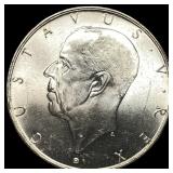 1938 Sweden Silver 2 Kroner UNCIRCULATED