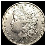 1891-O Silver Morgan Dollar NEARLY UNCIRCULATED