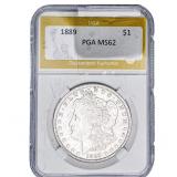 1889 Morgan Silver Dollar PGA MS62