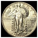 1926 Standing Liberty Silver Quarter CLOSELY UNCIR